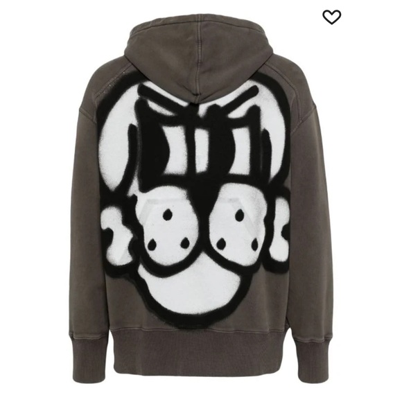 GIVENCHY X Chito Dog Print Graffiti Hoodie - Picture 2 of 13